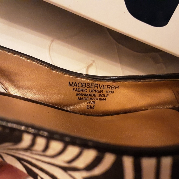 NEW, NEVER WORN, ANNE KLEIN MA OBSERVER BR OPEN TOE SLING HEELS SIZE 6 - Picture 8 of 16